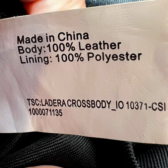 The Sak Collection-Brown Leather Embossed Floral Sides-Black/Pink inside-Phone - Picture 15 of 15